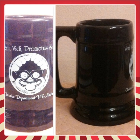 Large Mug University Texas Austin Classics Department Beer Stein - Picture 1 of 6